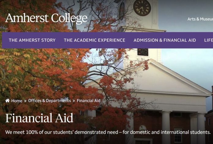 Amherst College Scholarships (1) Amherst-College-Scholarships